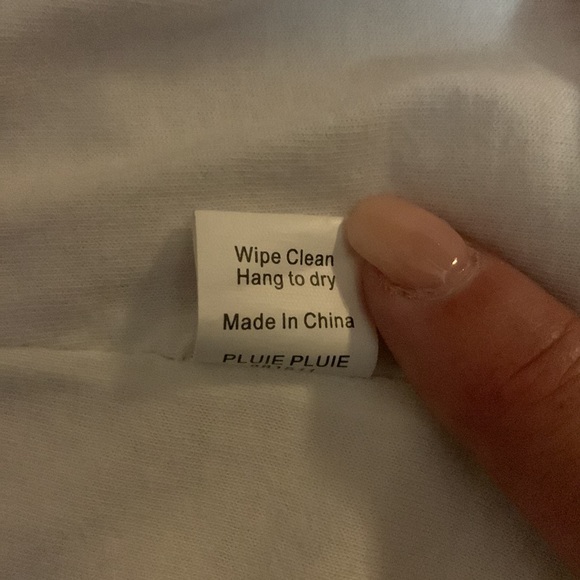 Pluie Pluie pink raincoat hoodie Size 6/6x - Picture 5 of 6